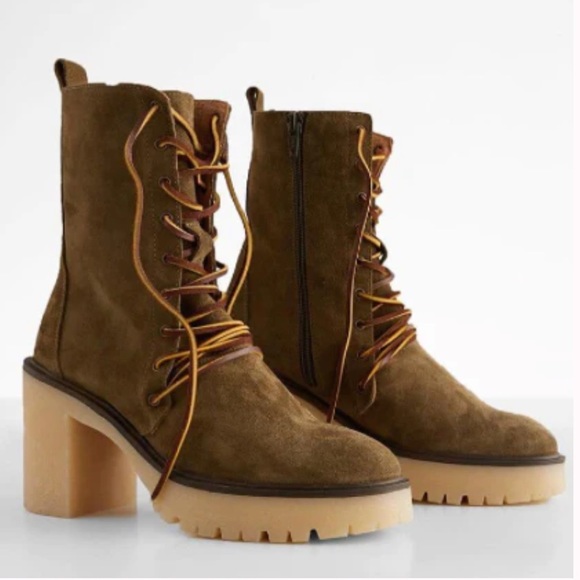 Free People Shoes - NWOT | Free People Dylan Lace Up Boots — (EU 36, US 6)